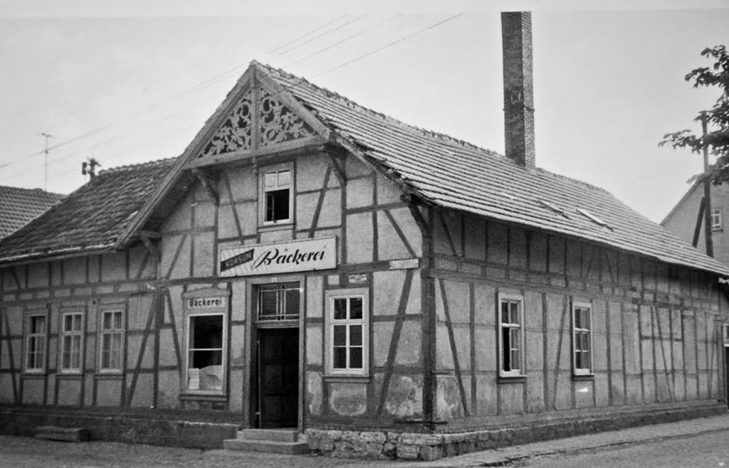 Gaestehaus Alte Baeckerei Hotel Dachwig Exterior foto